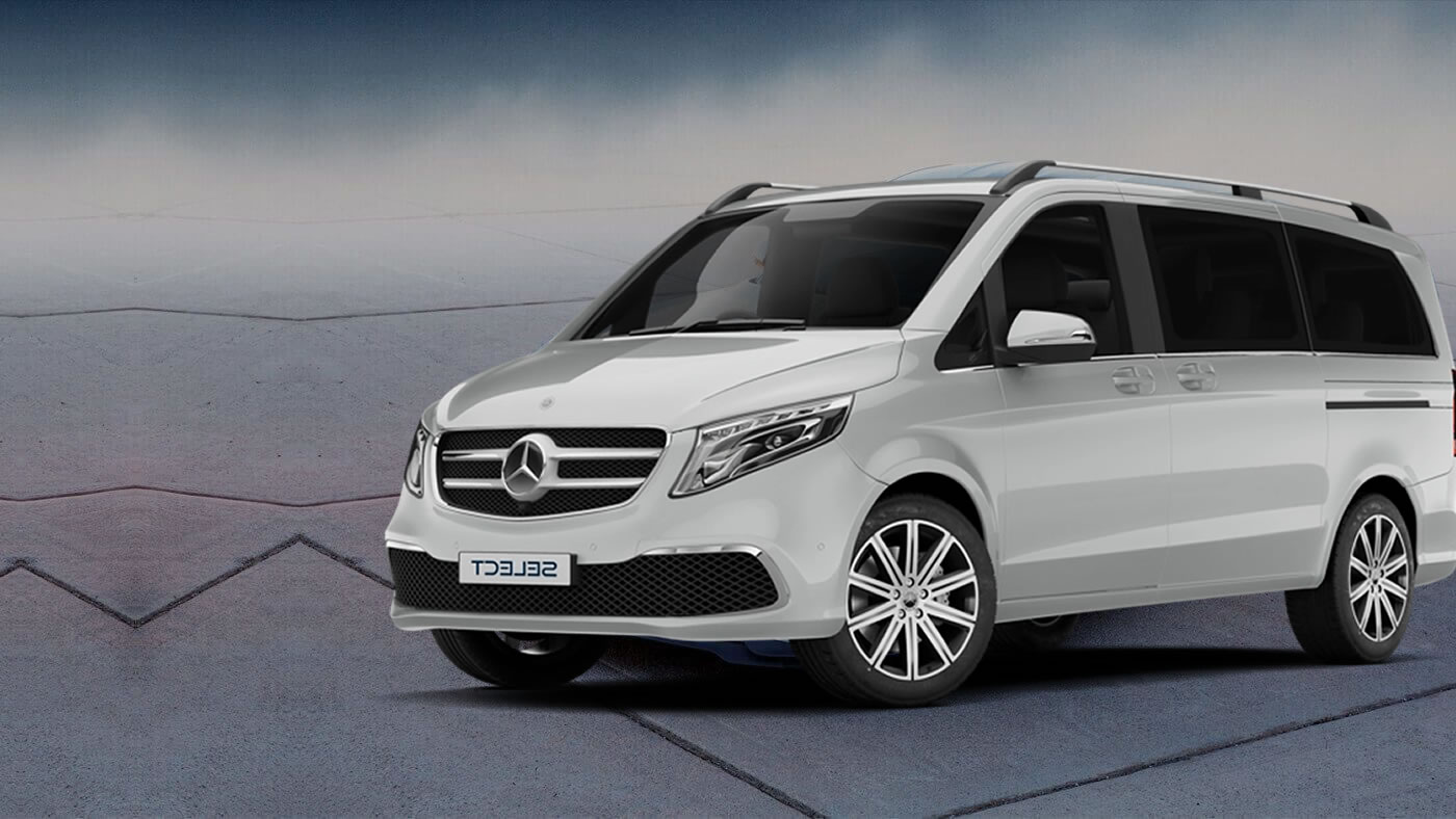 Mpv Mercedes V300 Super Luxury  from   £150/hr 